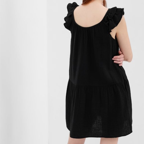 NWT GAP • Crinkle Gauze Mini Dress sz XL - Picture 3 of 4